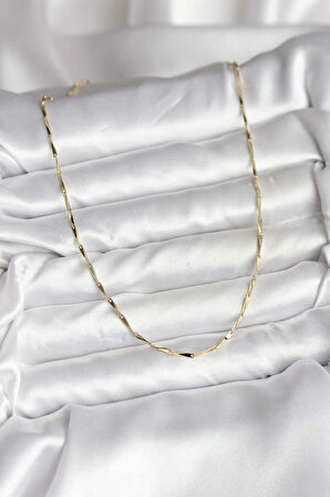 14K Gold Renk Kaplama CM Kadın Kolye