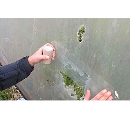 UNİ SERA BANDI 20CM (İTHAL)  SERA NAYLONU TAMİR BANDI 1. SINIF BASINCA DUYARLI TAMİR BANT( Unitape Greenhouse Repair Tape)