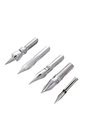 Çizim Seti, Geçmeli Divit Tutucu, Manga, Anime, Karikatür Çizim Seti, Paslanmaz Çelik-set 6 Parça
