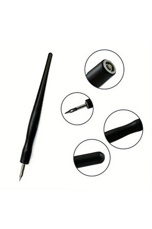 Çizim Seti, Geçmeli Divit Tutucu, Manga, Anime, Karikatür Çizim Seti, Paslanmaz Çelik-set 6 Parça