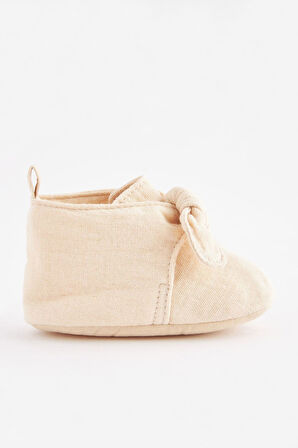 Next Baby Baby Krem Yumuşak Taban Bebek Ayakkabısı