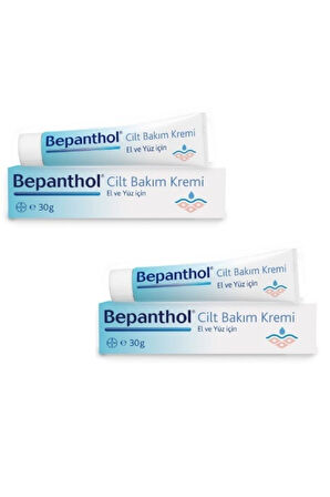 Yüz Ve El Kremi Cilt Bakım Kremi Bepanten 30 gr X 2 Adet