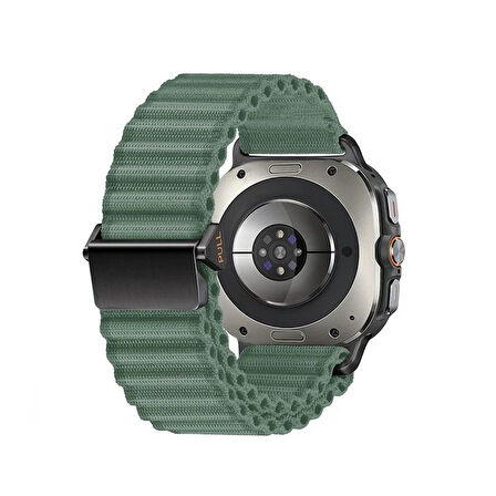 Gpack Samsung Galaxy Watch Ultra 47mm Kordon Kumaş Alpin Ayarlanabilir Tokalı