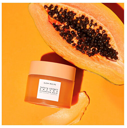 GLOW RECIPE Papaya Sorbet - Yüz Temizleyici Balsam 100 ML 