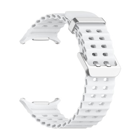 Gpack Samsung Galaxy Watch Ultra 47mm Kordon Tırtıklı Tasarım Silikon KRD118