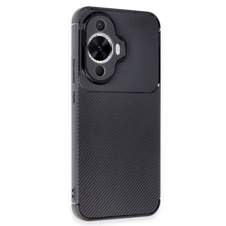 Gpack Huawei Nova 11 Kılıf Negro Karbon Kamera Korumalı Silikon