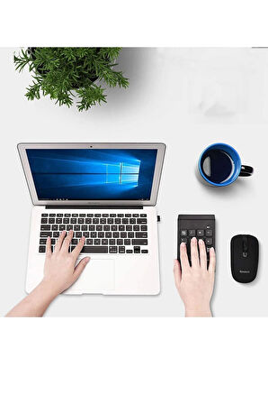Corcoz Kablosuz Wireless Mini Numerik Klavye Keypad - CZ81
