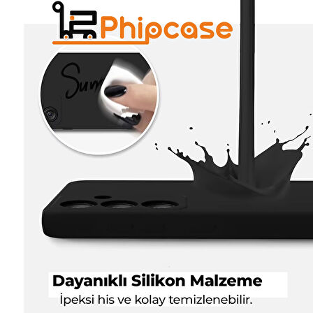 Corcoz İphone 15 ile Uyumlu Phipcase Serisi Silikon Kılıf - PH01