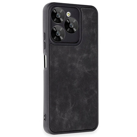 Gpack General Mobile Era 50 Kılıf Deri Kaplama Silikon Aras AZR
