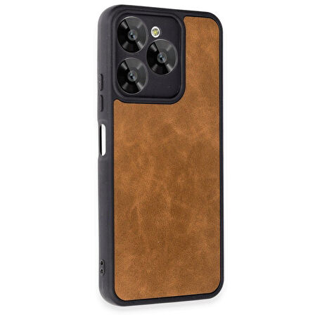 Gpack General Mobile Era 50 Kılıf Deri Kaplama Silikon Aras AZR