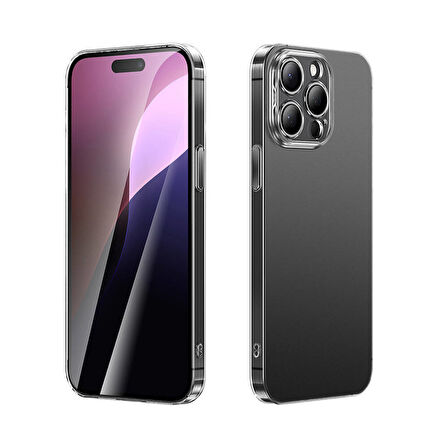 Gpack Apple iPhone 15 Pro Kılıf Toz Önleyici Helo Kapak