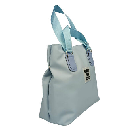 SİA ÇANTA CHANGE TİME Saten Kırışmaz Su Geçirmez Vinneks Kumaş Büyük Boy El & Omuz Çantası