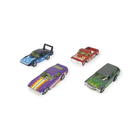Alloy Racer 4'lü Araç Seti