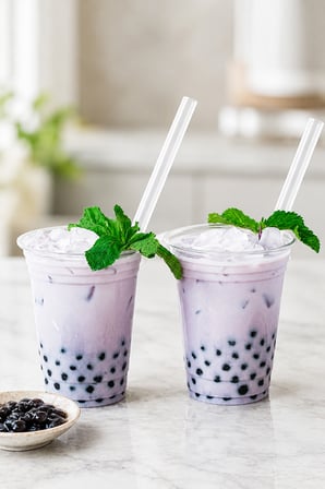 Jelatinli Bubble Tea Şeffaf Pipet 12 mm x 22 cm - 50 Adet
