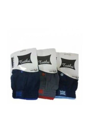 6 Lı Erkek Karışık Penye Modal Havlu Boxer