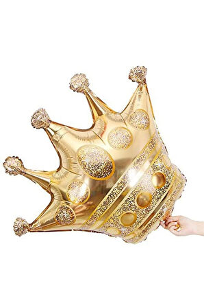 Folyo Balon Kral Tac 79×65 Cm