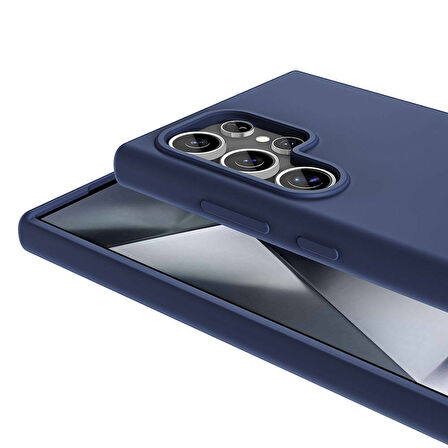 Gpack Samsung Galaxy S23 Ultra Kılıf Magsafeli Silinebilir Sert Silikon Kivi Kapak