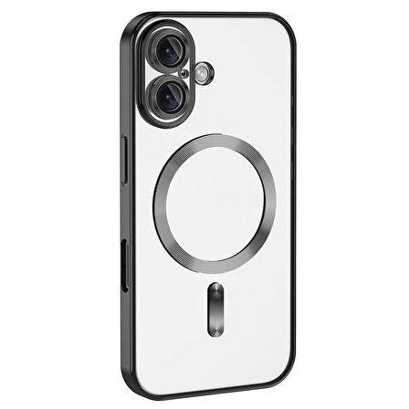 Gpack Apple iPhone 16 Plus Kılıf Demre Renkli Silikon Magsafe Wireless Şarj Özellikli