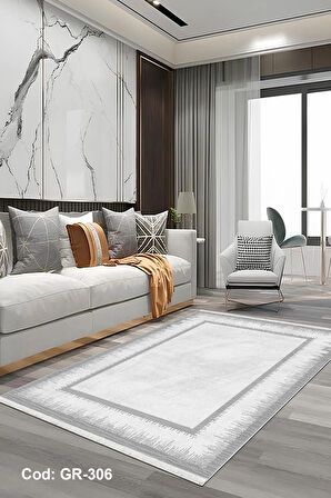 Pamuk Dokuma Taban Kaymaz Yıkanabilir Klasik Desenli  Salon Halısı Mutfak Halısı Koridor Halısı