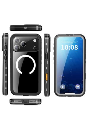 Apple iPhone 18 Pro Max Uyumlu Kılıf 1-1 M-safe özellikli Su Geçirmez Kılıf Zr-SuGecirmez