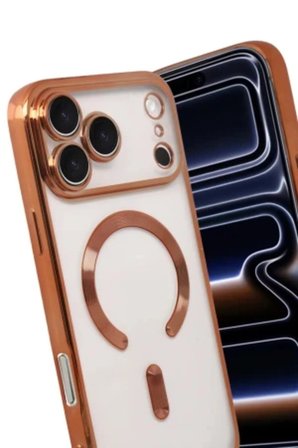 iPhone 18 Pro Max Kılıf M-Safe Şarj Özellikli Azn-Kross
