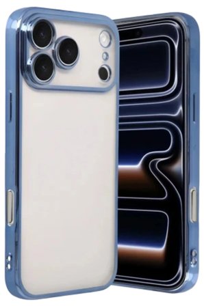 iPhone 18 Pro Max Kılıf Silikon Lazer Lensli Kamera Korumalı Azn-Rzr