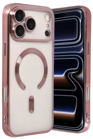 iPhone 18 Pro Max Kılıf M-Safe Şarj Özellikli Azn-Kross