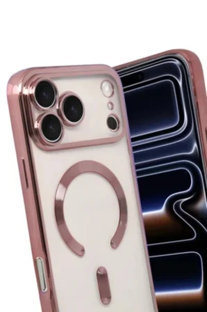 iPhone 18 Pro Max Kılıf M-Safe Şarj Özellikli Azn-Kross