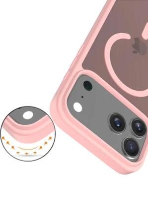 iPhone 18 Pro Max Kılıf M-Safe Şarj Özellikli Kapak Azn-Jota