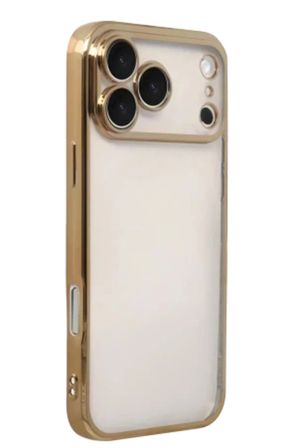 iPhone 18 Pro Max Kılıf Silikon Lazer Lensli Kamera Korumalı Azn-Rzr