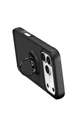iPhone 18 Pro Max Kılıf Yüzüklü Standlı Arka Kapak Azn-MntrlYüzük