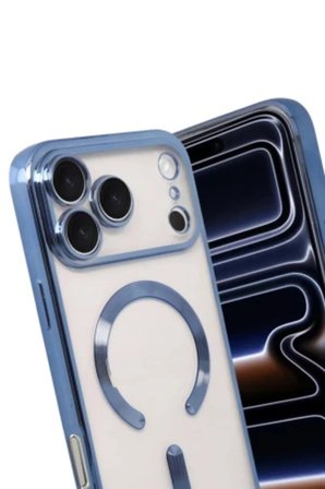 iPhone 18 Pro Max Kılıf M-Safe Şarj Özellikli Azn-Kross