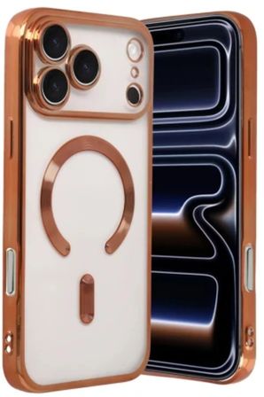 iPhone 18 Pro Max Kılıf M-Safe Şarj Özellikli Azn-Kross