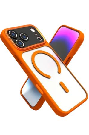 iPhone 18 Pro Max Kılıf M-Safe Şarj Özellikli Azn-JKHazar