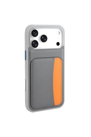 Apple iPhone 18 Pro Max Kılıf Kartlıklı Silikon Kapak Zr-XKart