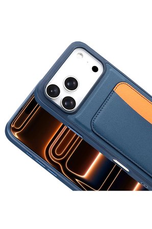 iPhone 18 Pro Max Kılıf Kartlıklı Silikon Kapak Zr-XKart