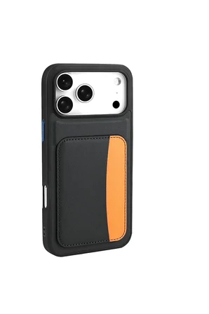 iPhone 18 Pro Max Kılıf Kartlıklı Silikon Kapak Zr-XKart
