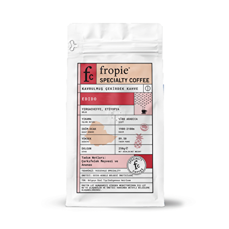 Fropie Orta İçim Etiyopya Filtre Kahve 250 gr