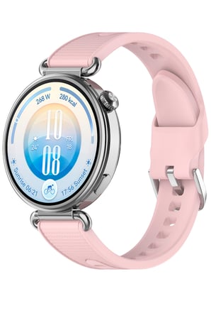 Huawei Watch Gt4 / Gt5 / Gt6 / Gt7 41mm Uyumlu 18mm Spor Silikon Kordon
