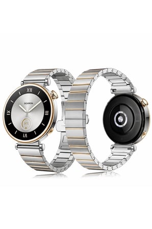 Huawei Gt 6 41mm /Huawei Gt 5 41mm /Huawei Gt 4 41mm Uyumlu Renkli Metal Paslanmaz Çelik Kordon