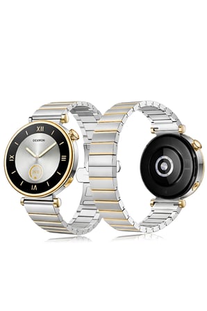 Huawei Gt 6 41mm /Huawei Gt 5 41mm /Huawei Gt 4 41mm Uyumlu Renkli Metal Paslanmaz Çelik Kordon
