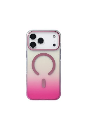 Apple iPhone 18 Pro Max Kılıf M-safe Şarj Özellikli Transparan Renk Geçişli Zr-Toros