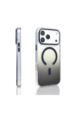 Apple iPhone 18 Pro Max Kılıf M-safe Şarj Özellikli Transparan Renk Geçişli Zr-Toros