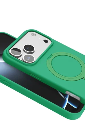 Apple iPhone 18 Pro Max Kılıf MgSafe Özellikli Standlı Kapak Azn-Regal