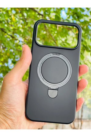 Apple iPhone 18 Pro Max Kılıf MgSafe Özellikli Standlı Pastel Renkler Azn-Reggal