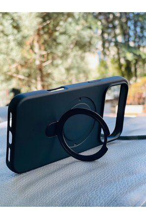 Apple iPhone 18 Pro Max Kılıf MgSafe Özellikli Standlı Pastel Renkler Azn-Reggal