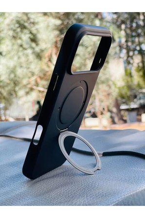 Apple iPhone 18 Pro Max Kılıf MgSafe Özellikli Standlı Pastel Renkler Azn-Reggal