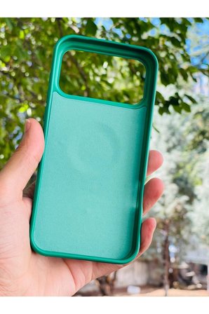 Apple iPhone 18 Pro Max Kılıf MgSafe Özellikli Standlı Pastel Renkler Azn-Reggal