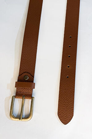 ALEXANDERGARDI ERKEK DOKULU HAKİKİ DERİ KEMER, KAHVERENGİ (19-KMR E 01)