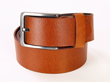 ALEXANDERGARDI ERKEK YUMUŞAK HAKİKİ DERİ KEMER, AÇIK KAHVERENGİ (19-KMR E 19)